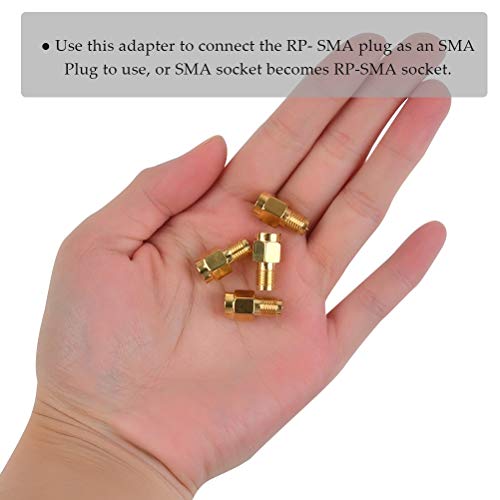 Gold Plated SMA to RP-SMA Connector Set