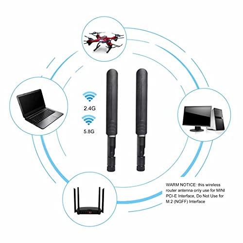 Dual Band WiFi Antenna Set for Drones