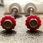 5 Piece Red SMA Connect Thumb Wrench Set