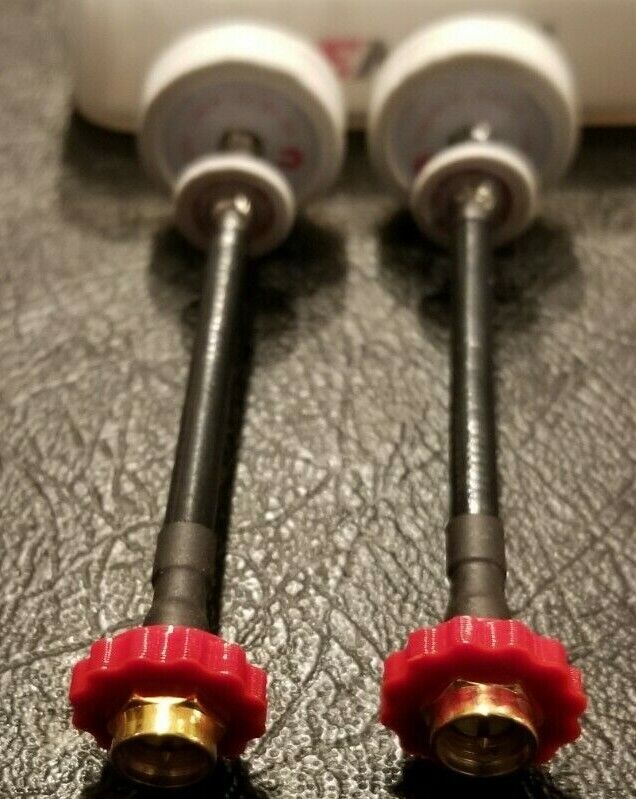5 Piece Red SMA Connect Thumb Wrench Set