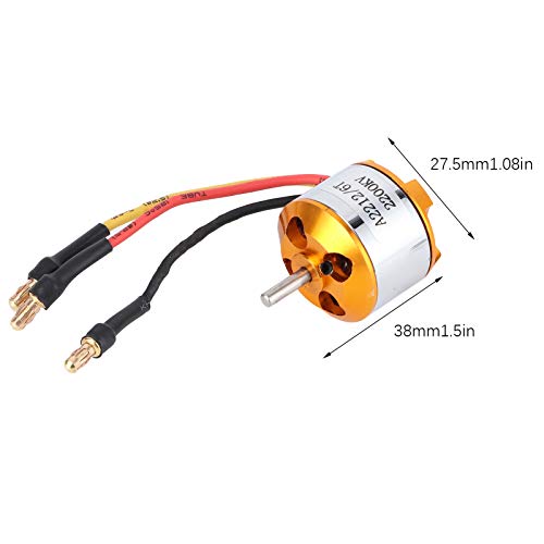 Metal 2212 KV2200 Motor + ESC Set for Drones