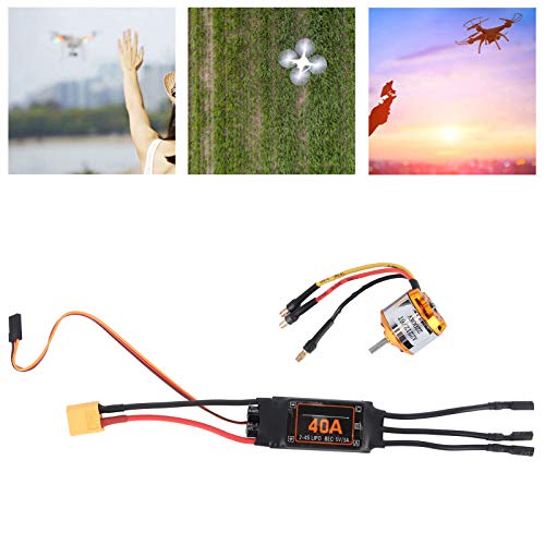 Metal 2212 KV2200 Motor + ESC Set for Drones