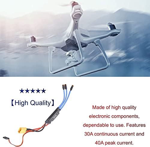 High-quality 30A Brushless XT60 ESC for RC Drones