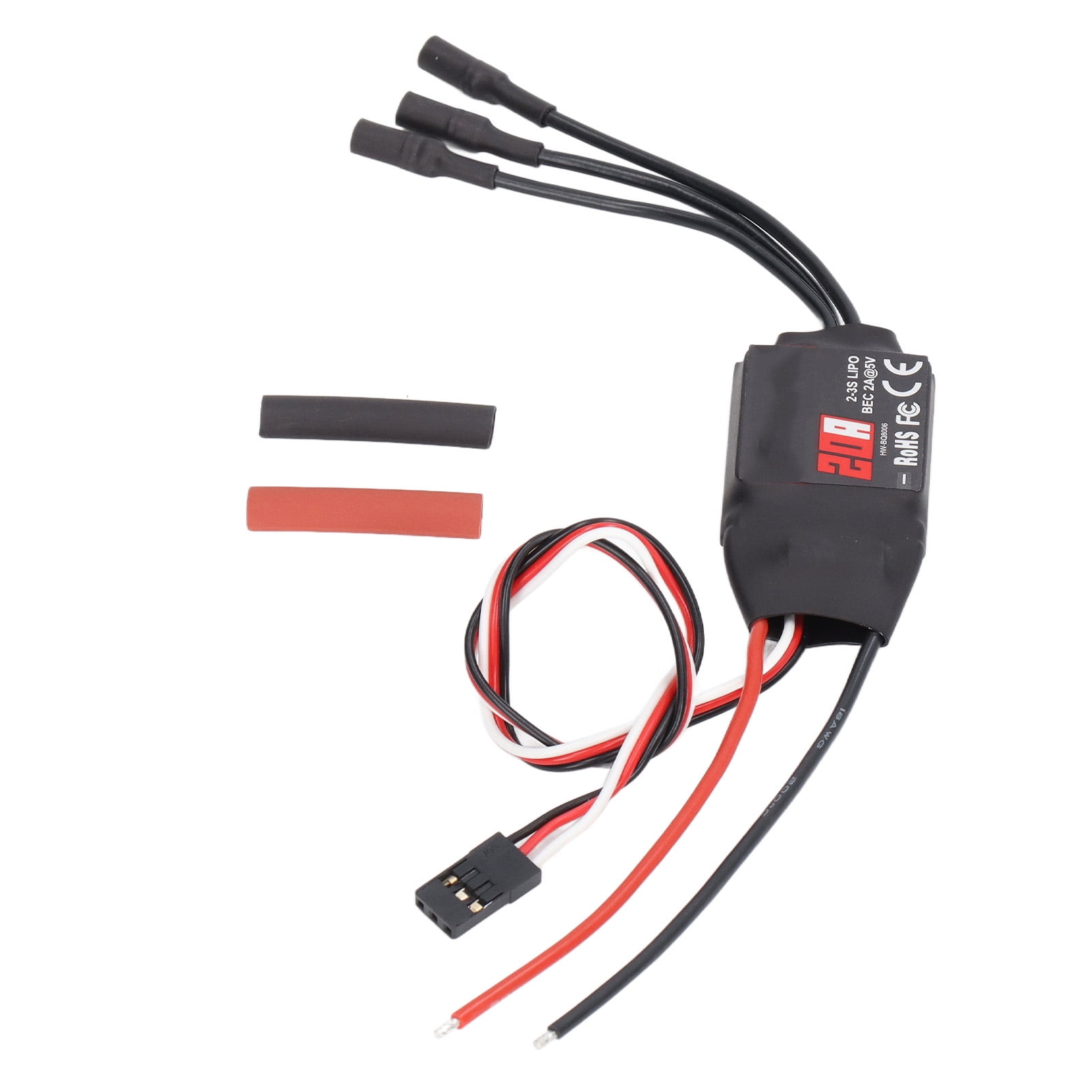 20A Brushless ESC for RC Drones/Airplanes