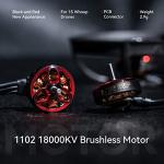 Lightweight 1102 Brushless Motor for 1S Whoops
