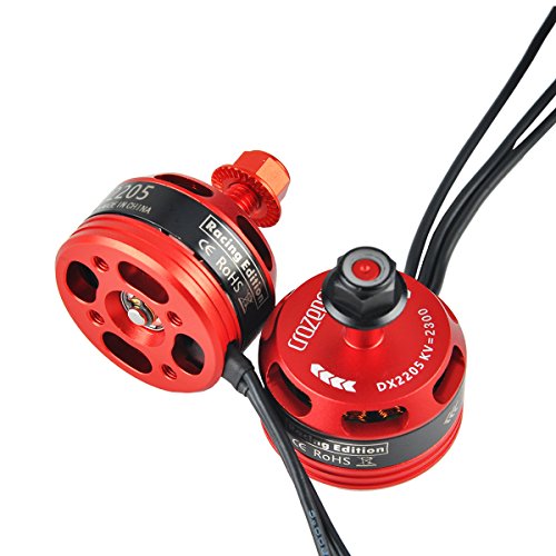 4pcs 2300KV Brushless Motors for FPV Racing