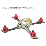 4pcs 2300KV Brushless Motors for FPV Racing