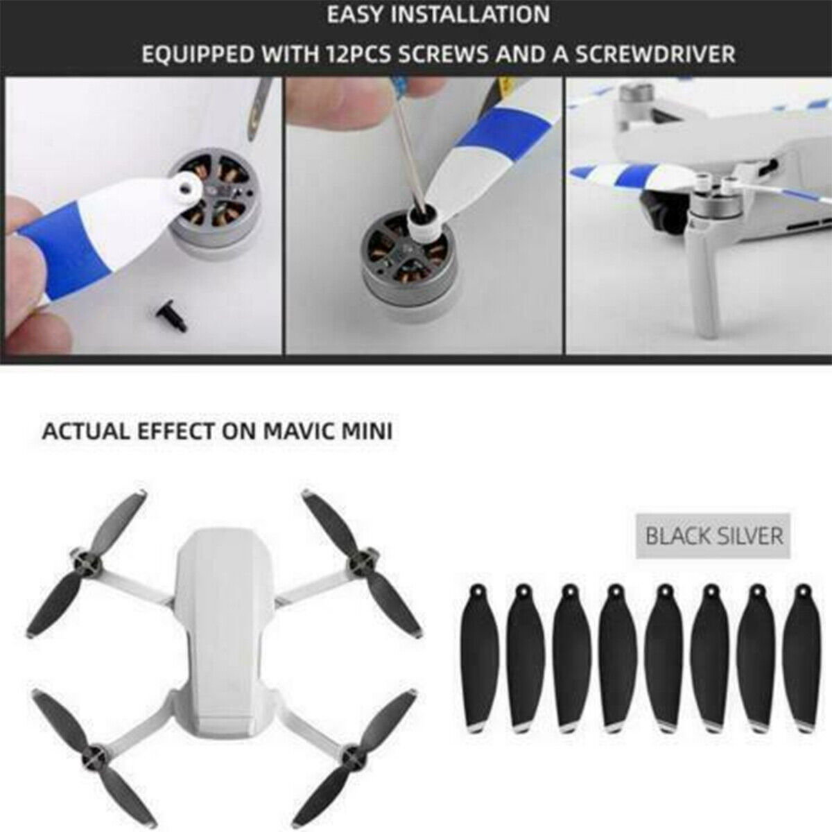 DJI Mavic Mini 16PCS Low-Noise Propellers