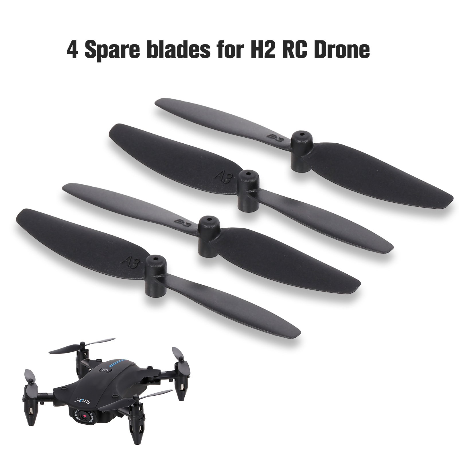 4pcs Propellers Spare for H2 RC Drone Accessories