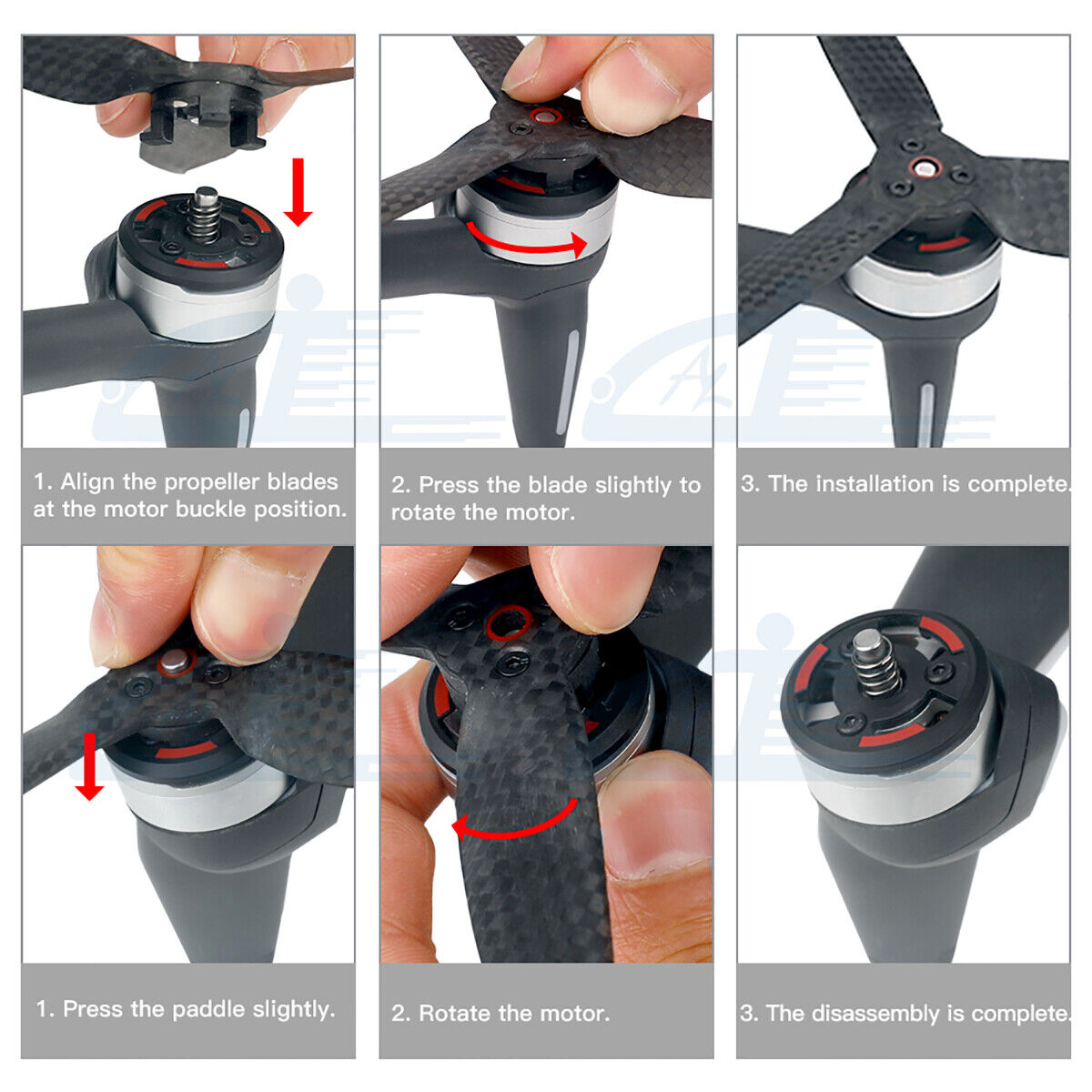 DJI FPV Drone Propeller Blade Set