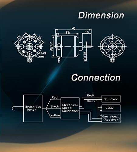 1400KV Brushless Motor for RC Drones