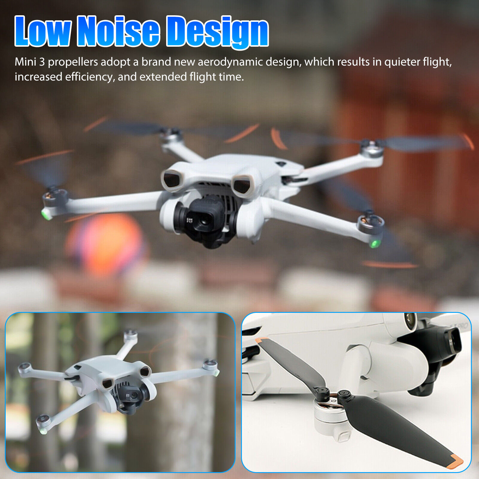 Durable Low-Noise Props for DJI Mini 3