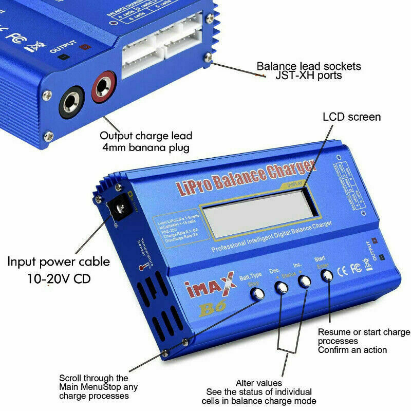 Imax B6 Battery Charger for Drones