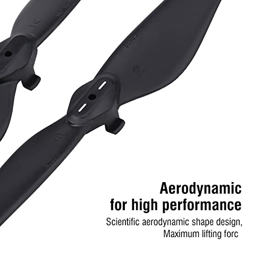 2 Pairs Quick Release Carbon Fiber Propellers