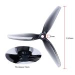 12 Ethix S5 Tri-Blade Propellers for Drones