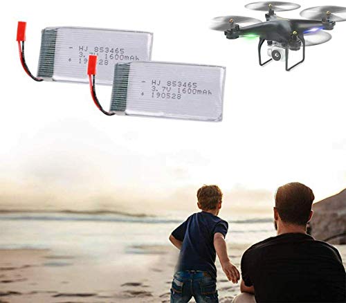 Yangers 2-pack drone battery set with charger