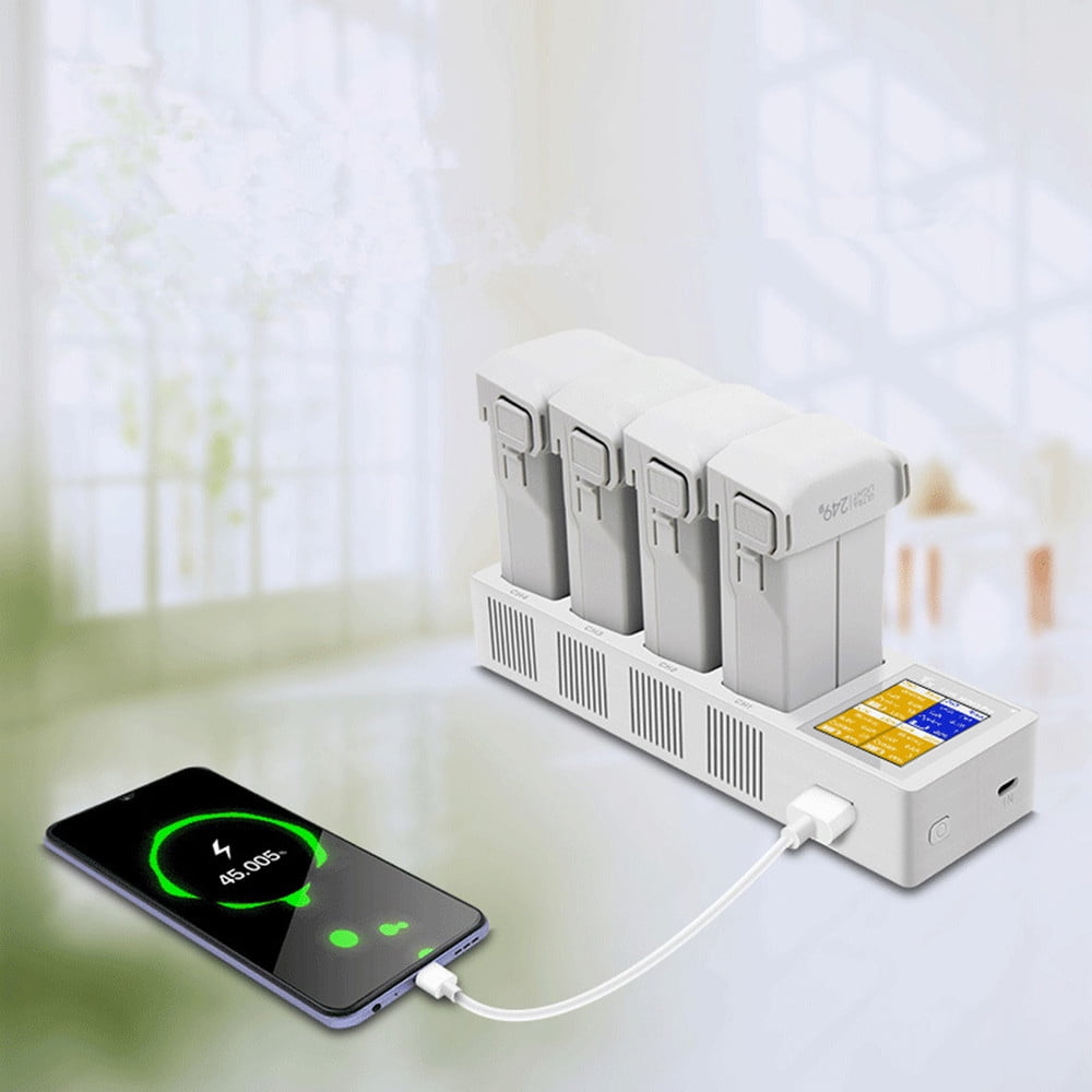 DJI Mini 3 PRO 4-Port Battery Fast Charger