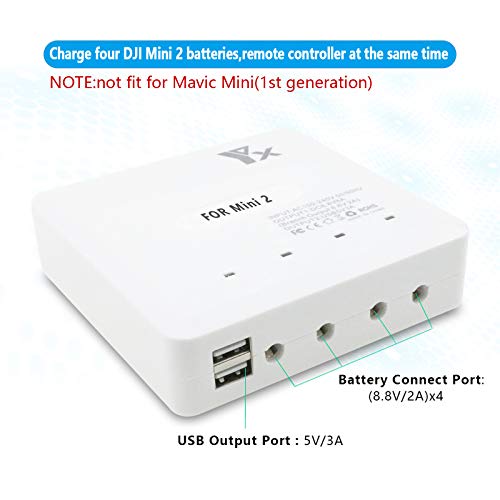 6-in-1 Charger for DJI Mini Drones