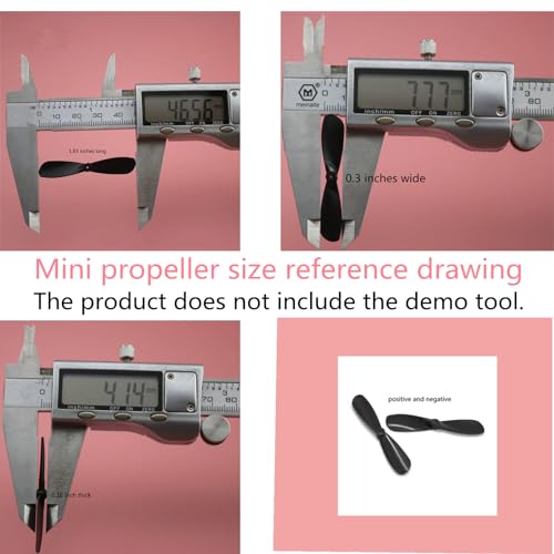 Mini UAV Propeller Blades - Nylon Shaft