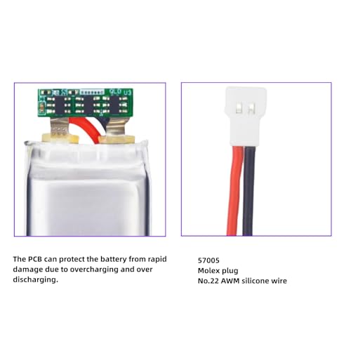 LiPO Battery and Charger Bundle for Hubsan Quadcopters