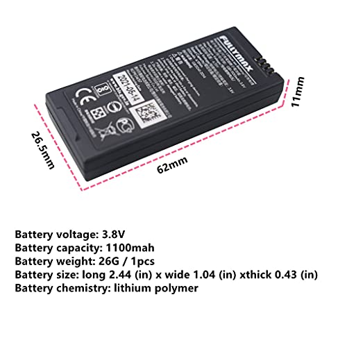 ZYGY 2PCS 3.8V 1100mAh Lithium Battery For DJI Tello RC Quadcopter accessories drone Battery