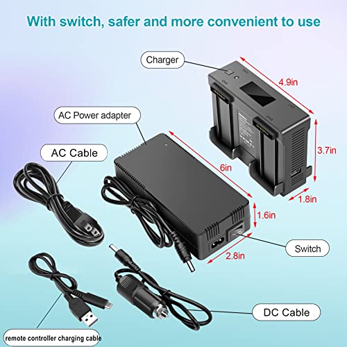 5-in-1 Charger for DJI Drones