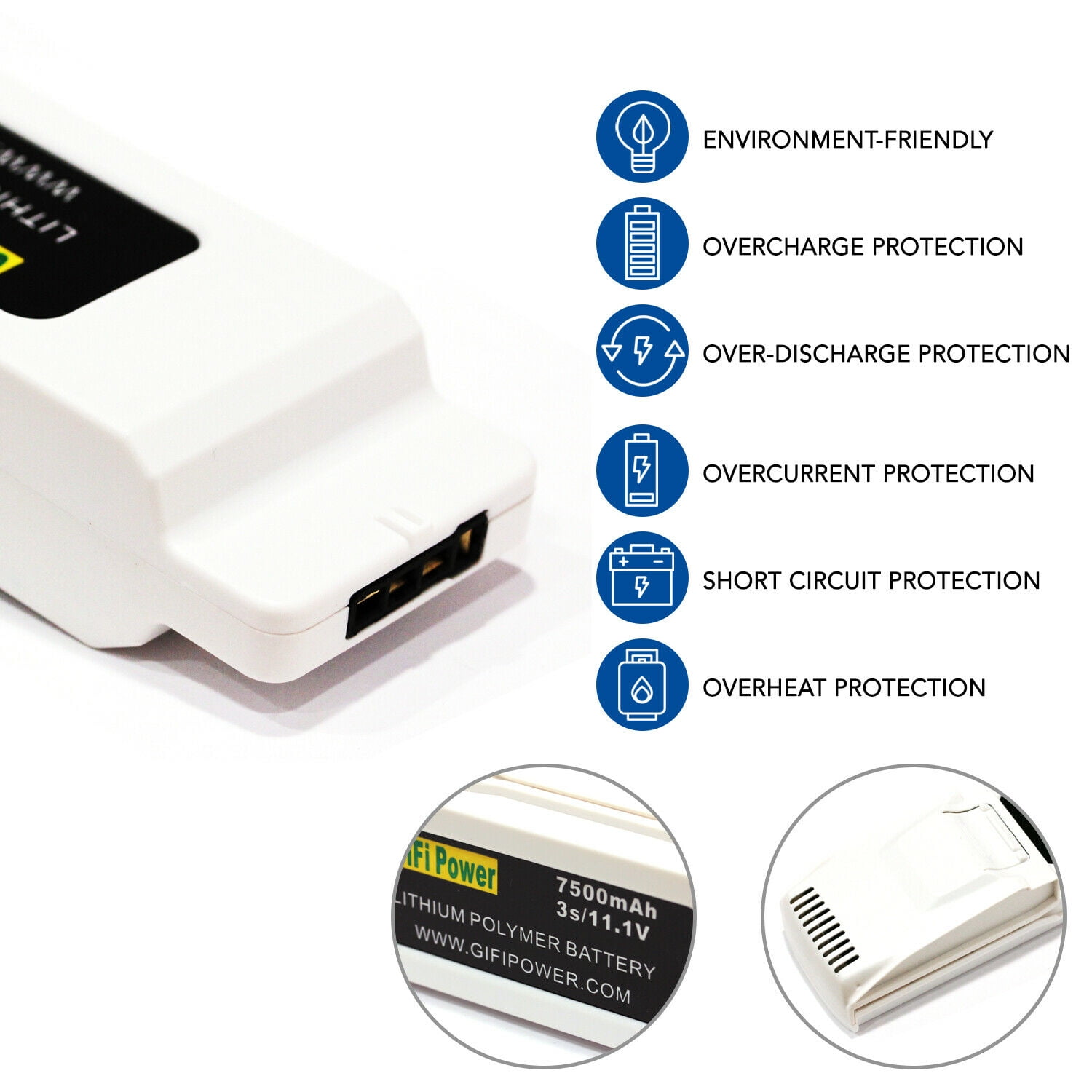 Maximalpower 7500mAh Battery for Blade Chroma Drone