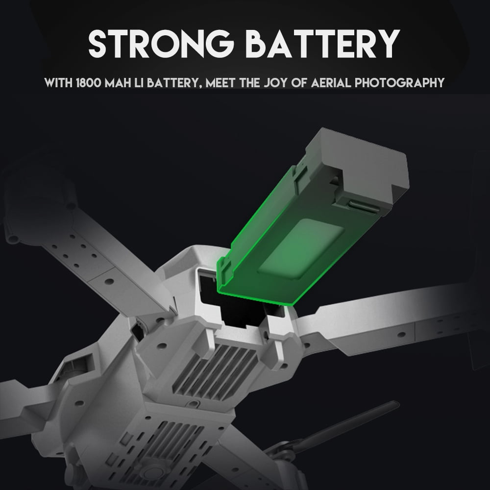 Miuline E88 Drone Battery Extra Spare Replacement Lipo Battery 3.7V 1800mAh