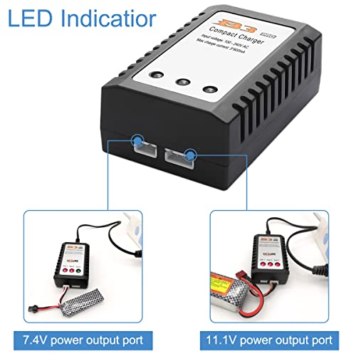 RC Battery Charger for Drones, Boats & Cars