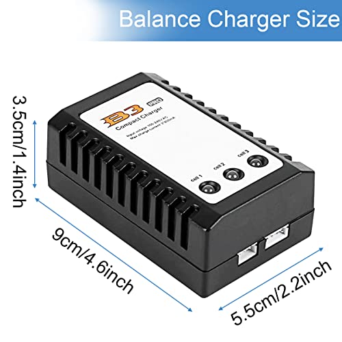 RC Battery Charger for Drones, Boats & Cars