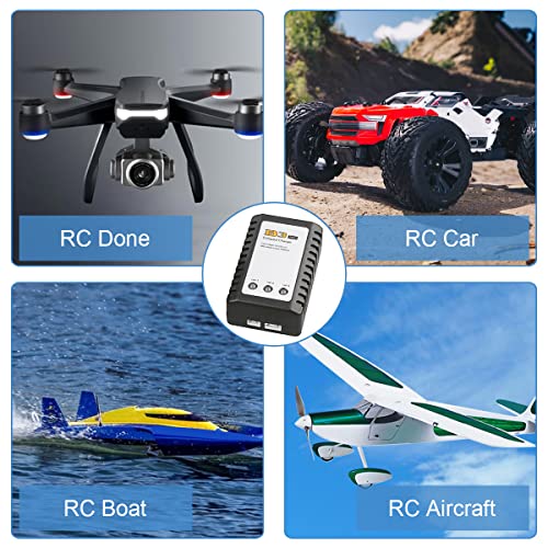 RC Battery Charger for Drones, Boats & Cars