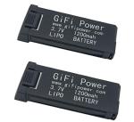 2 LiPo Replacement Batteries for Eachine E58/S168/HY019