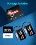 HOOVO 2S LiPo Battery 7.4V 450mAh 30C - 2Pack