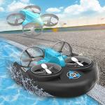 Waterproof 3-in-1 Drone with 360° Mobility