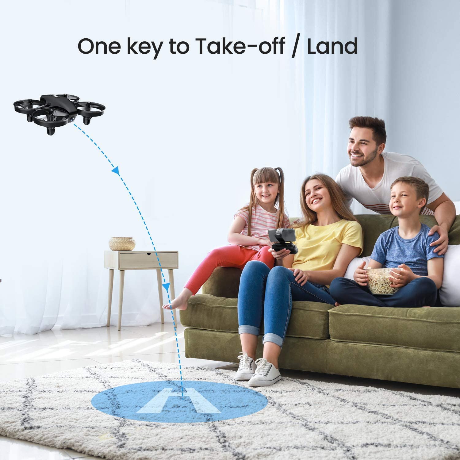 Potensic A20W Mini Drone with Camera for Beginners