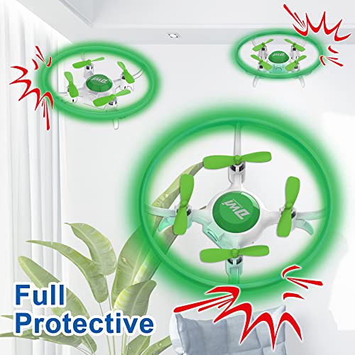 LED Mini Drone for Kids & Beginners with 2 Batteries