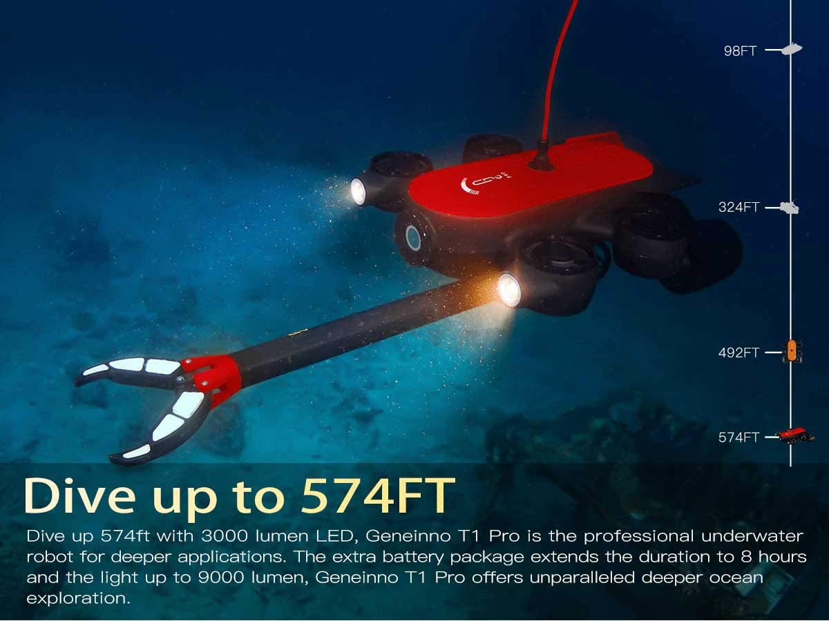 Titan T1 Pro Underwater Drone with 4K Camera