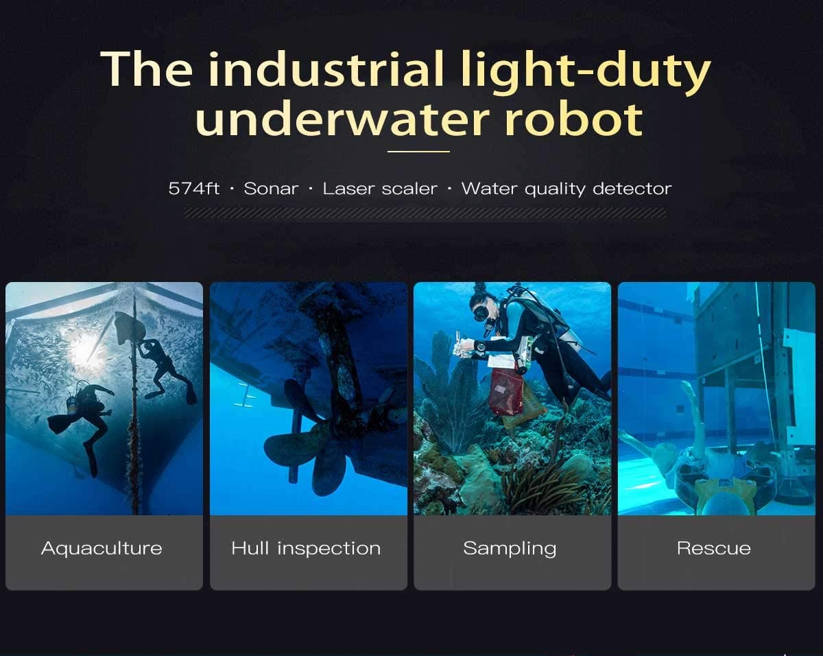 Titan T1 Pro Underwater Drone with 4K Camera