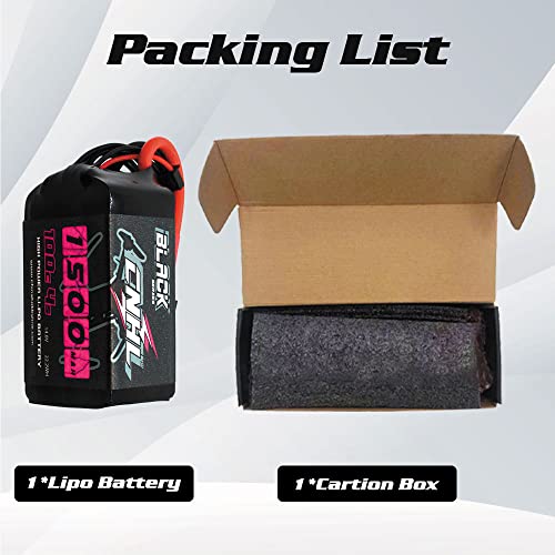 CNHL 4S 1500mAh 100C XT60 Lipo Battery