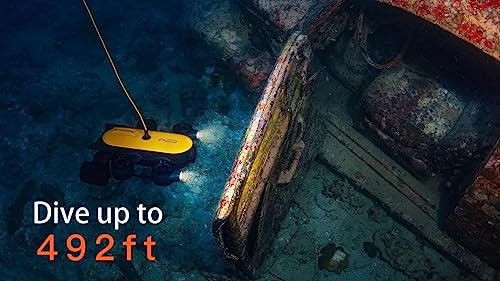 Professional Underwater Drone with 4K Camera (150M)