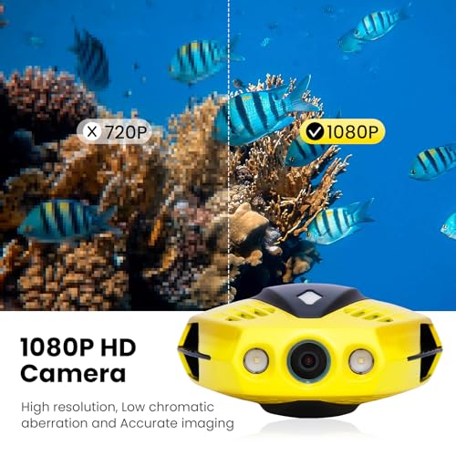 Underwater Drone with Full HD Camera & Bluetooth Control