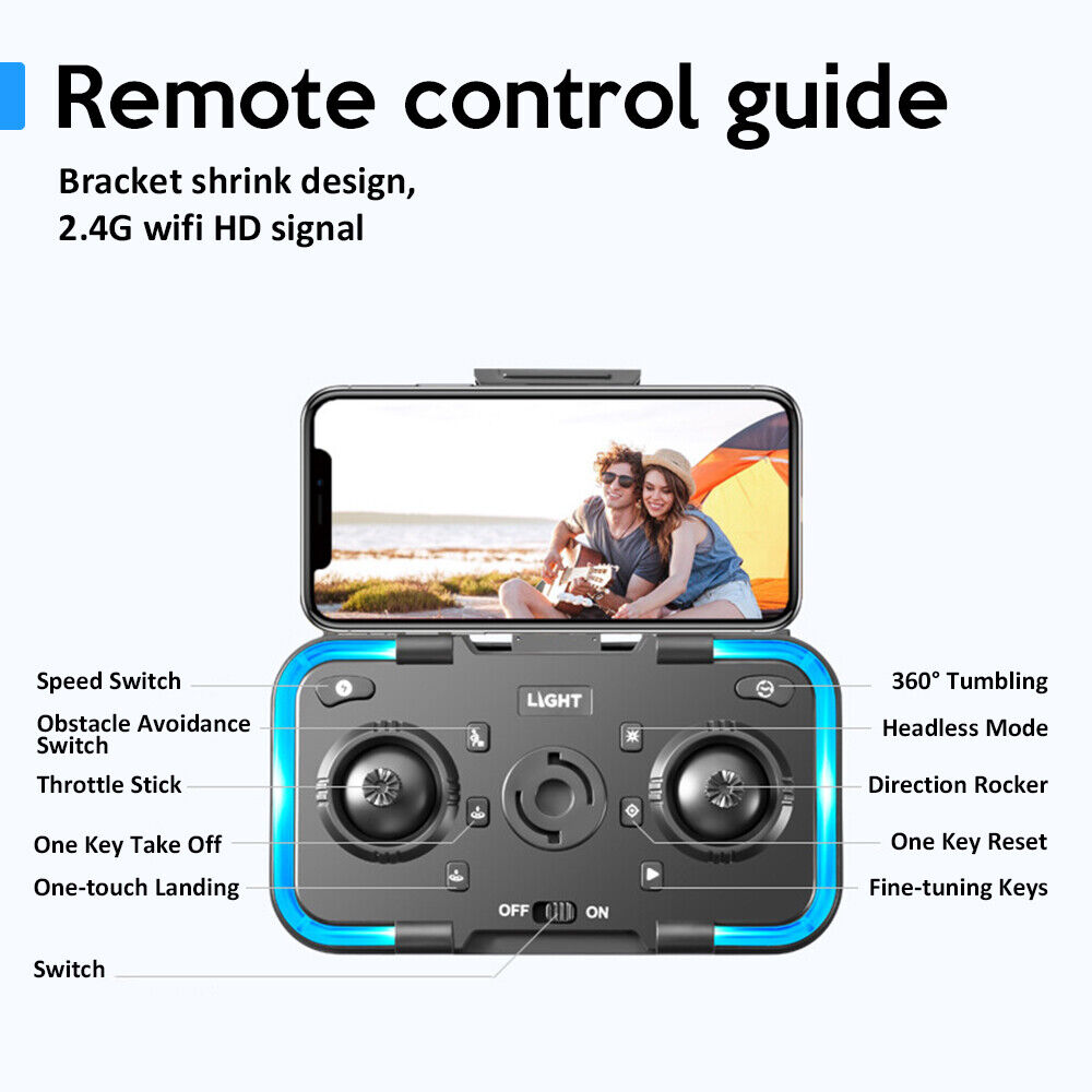 Foldable 5G 4K GPS Dual Cam Drone