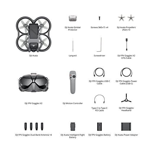 DJI Avata Fly with FPV Goggles V2