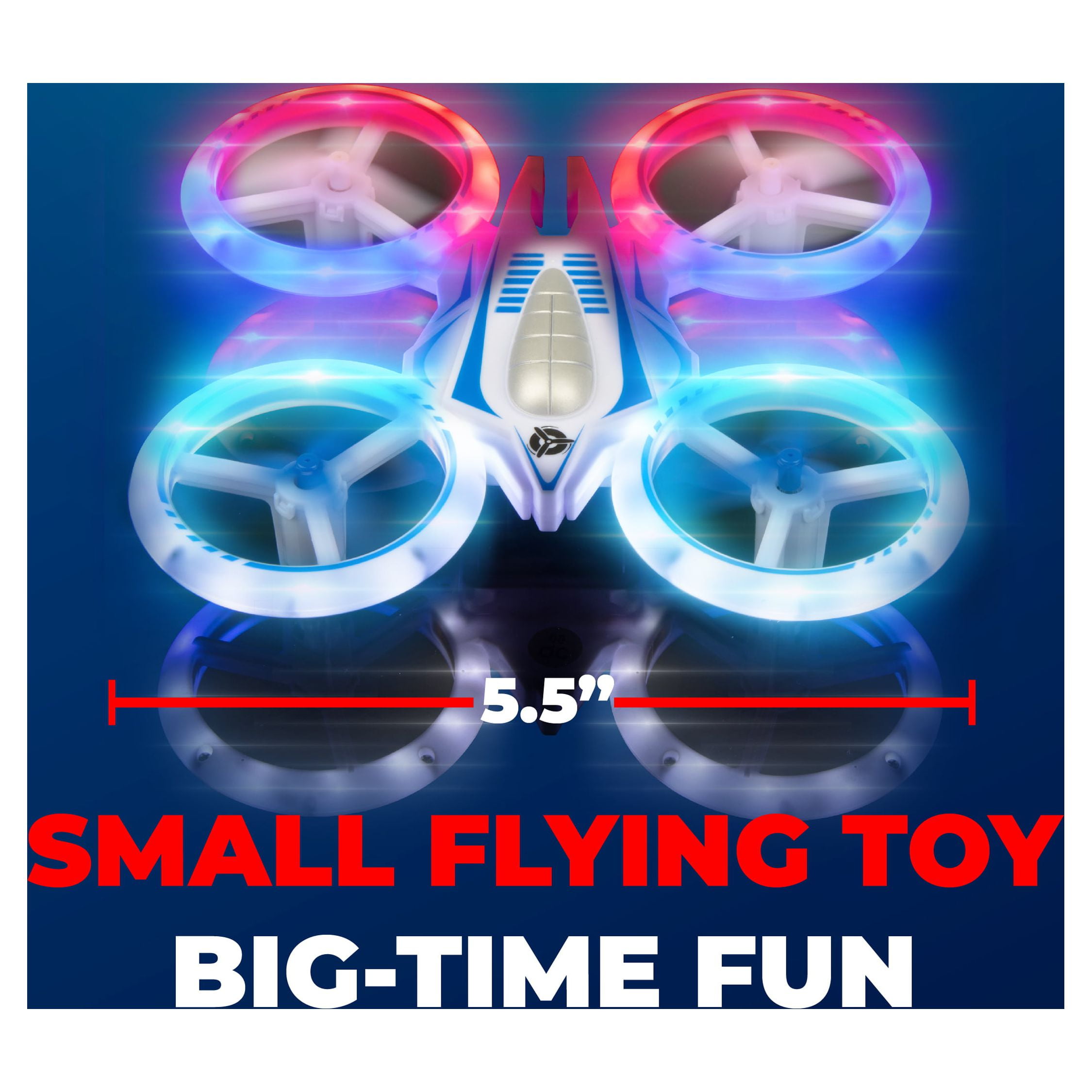 UFO 4000 Mini Drone with LEDs & Extra Battery