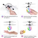 Rechargeable LED Flying Ball Toy Set for Kids