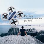 Mini Drone Helicopter UFO Drones for Kids Lighting RC Quadcopter 2.4G 4CH 