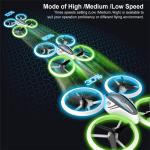 HASAKEE Q9s Beginner Drone for Kids with Lights