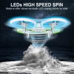 HASAKEE Q9s Beginner Drone for Kids with Lights