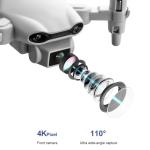 2021 New RC Drone 4k HD Wide Angle Camera WIFI FPV Drone Dual Camera Quadcopter