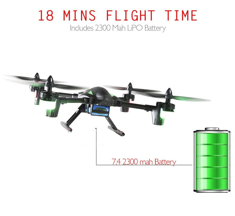 Contixo F6 Replacement Drone Battery 2300mAh LiPo